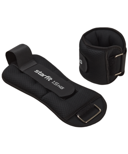 Утяжелители универсальные WT-503, 1,5 кг, черный