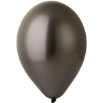 Шар латексный Хром 13 см (Серый)