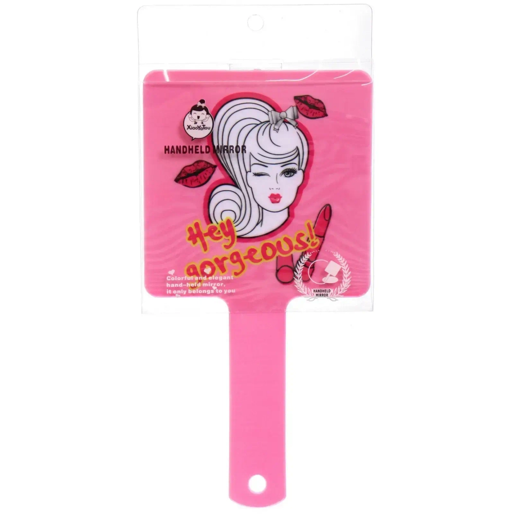 Зеркало косметическое «ИМАНИ - ФОРТУНА», микс 4 дизайна, 23,4*12см (PVC подвес)