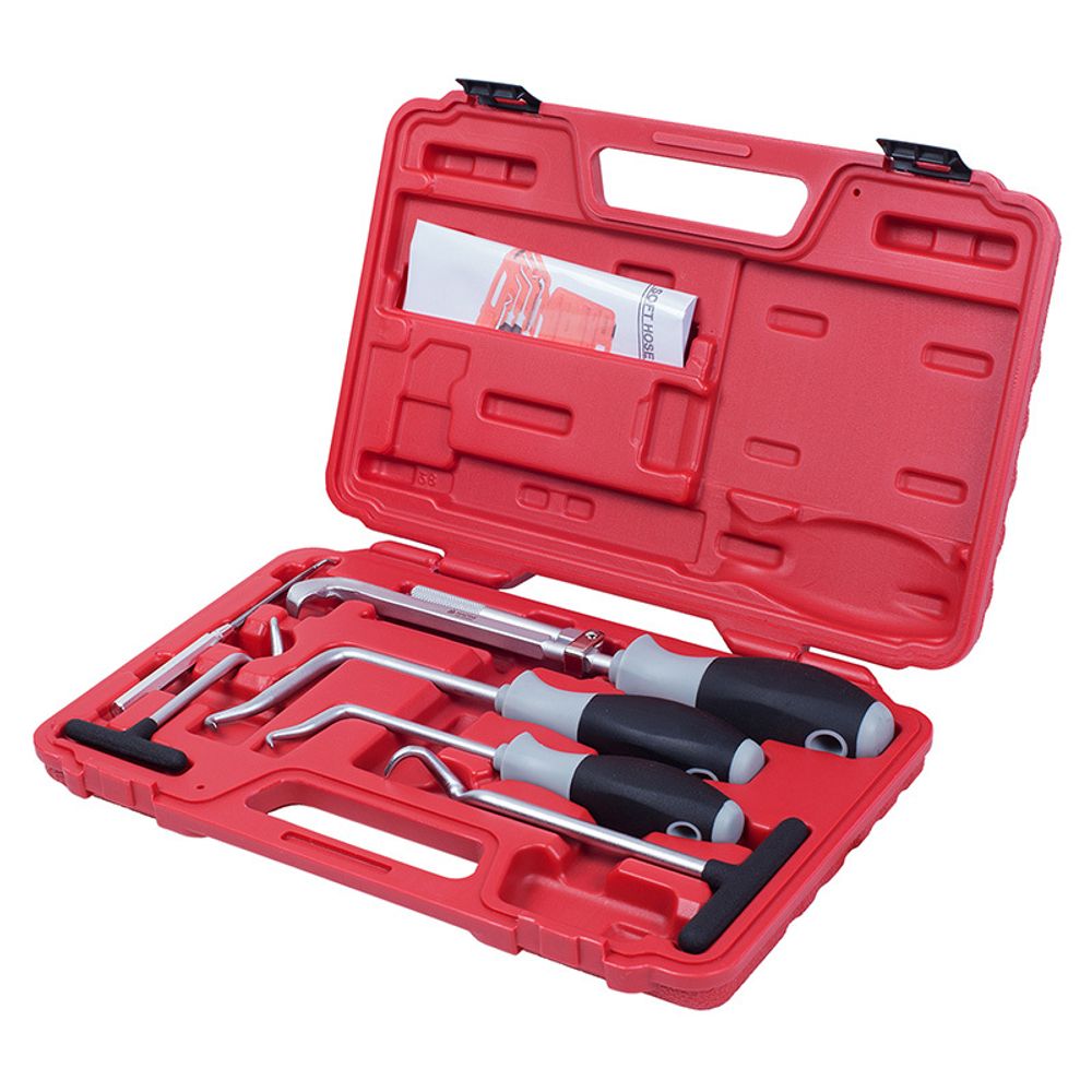 МАСТАК (109-60006C) Набор для демонтажа сальников, колец и шлангов, кейс, 6 предметов