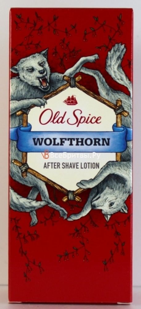 Old Spice лосьон после бритья Wolfthorn 100 мл