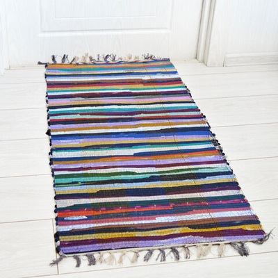 Коврик хлопковый лоскутный 55*110см, 6022