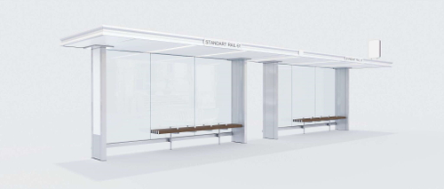 МОДЕЛЬ “STANDART RAIL 61”,размер 12150х3245х1860 мм