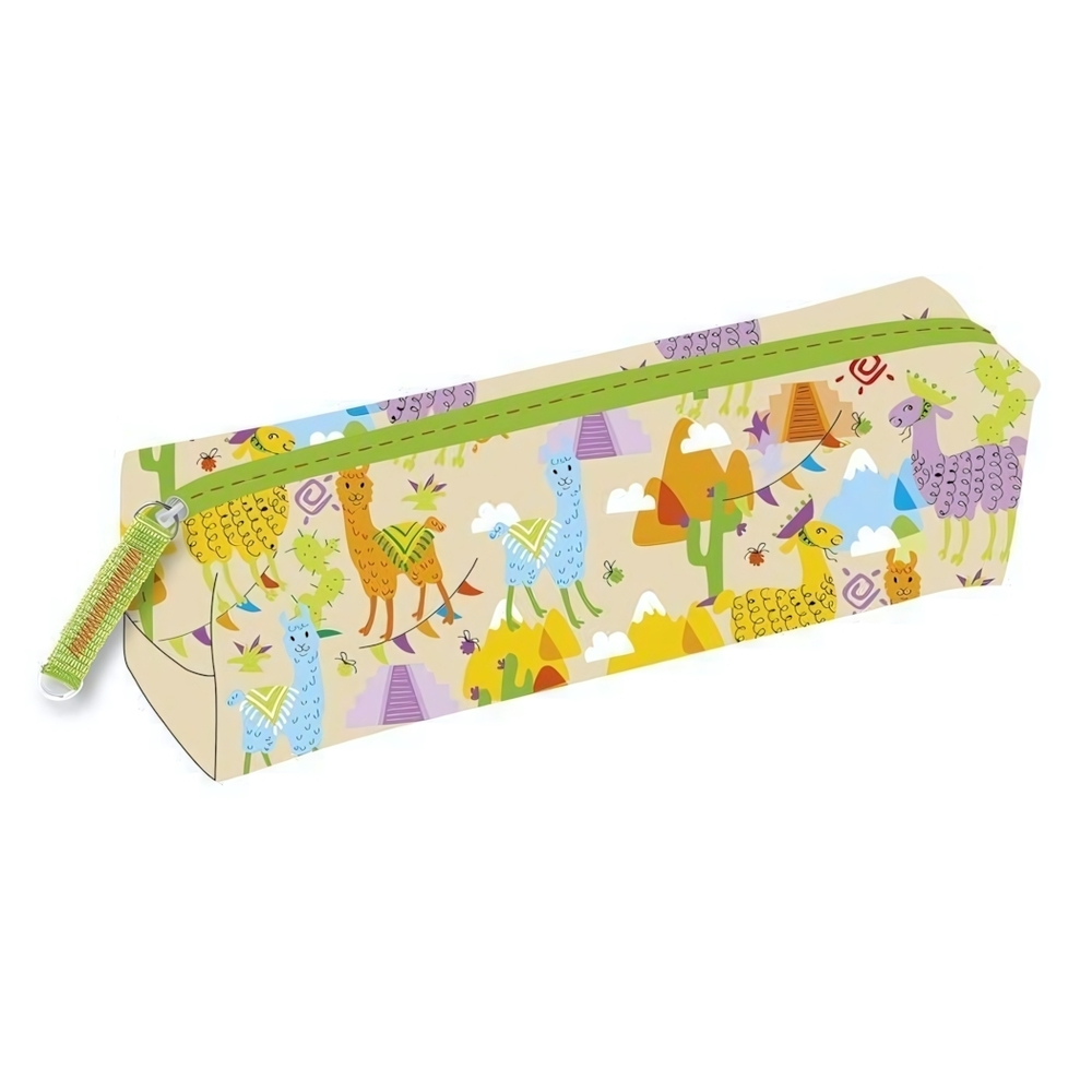 Пенал-косметичка 1 отд. 20*4*4,5см "Альпаки" (Феникс+)