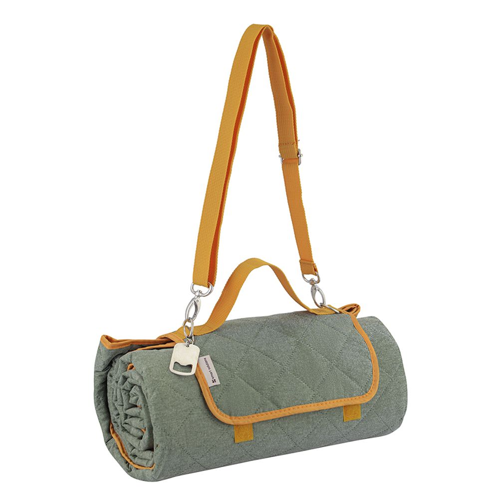 Плед для пикника и отдыха на пляже Smart Picnic, шалфей