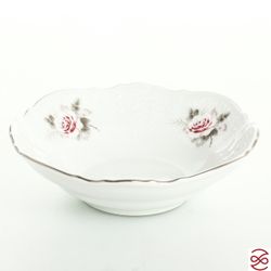 Набор салатников Bernadotte Серая роза платина 13 см(6 шт)