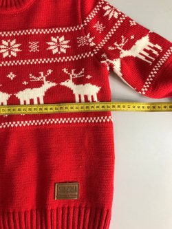 Свитер с орнаментом, на 9/10 лет