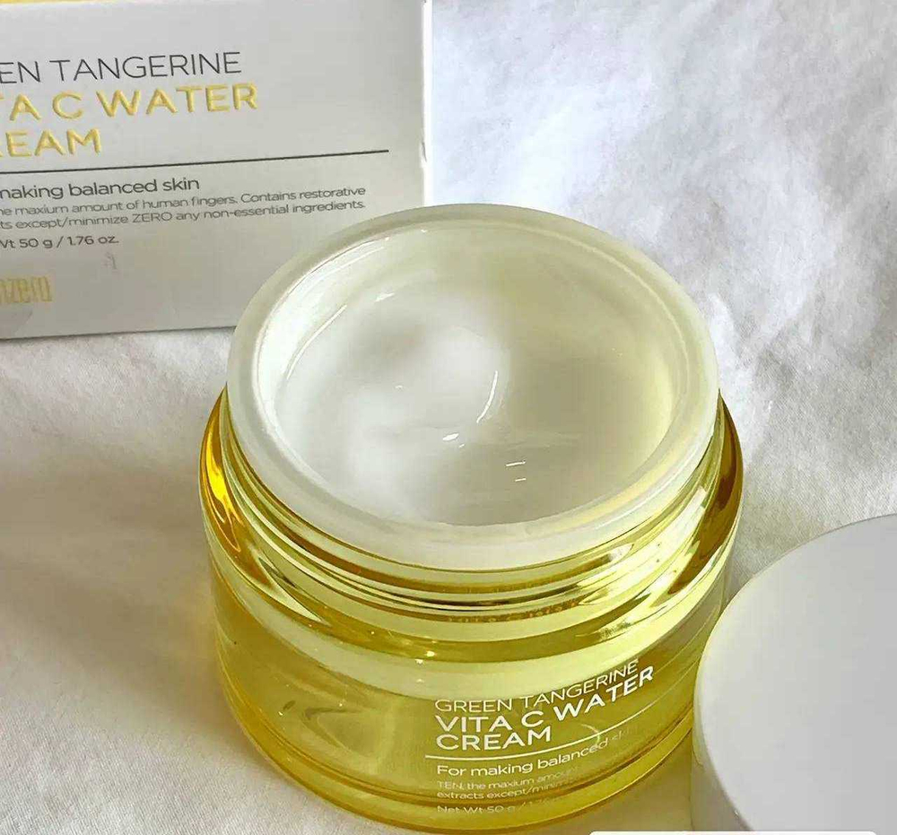 Отбеливающий крем с экстрактом мандарина и витамина C TENZERO Green Tangerine Vita C Water Cream (50гр)
