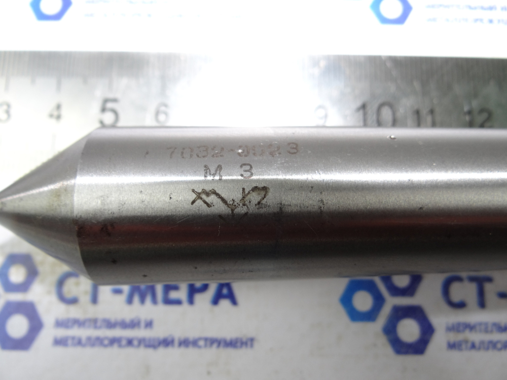 Центр упорный КМ3 7032-0023 Р6М5 ГОСТ 13214-79