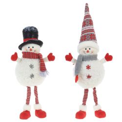 GAEM Игрушка мягконабивная "Снеговик", L29 W16 H75 см, 2в.
