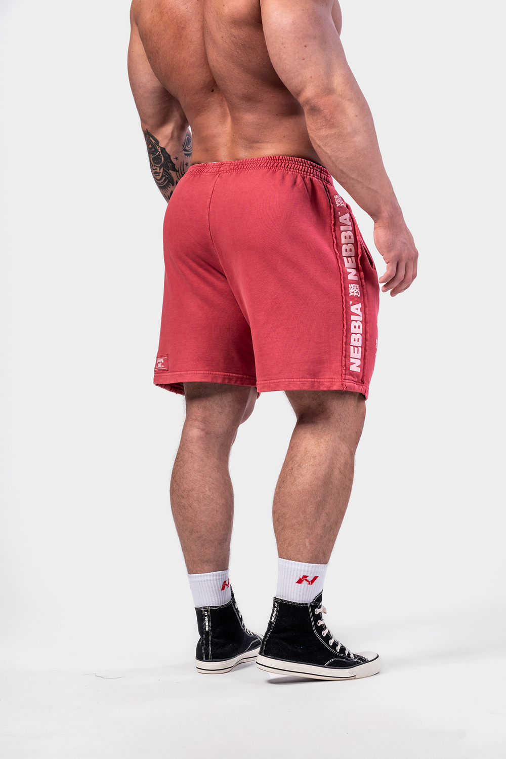 Шорты Washed Sweat Shorts LEGEND 786 Красные