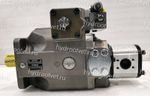 A4VSG71DR/10R-PPB10N000N - Насос аксиально-поршневой регулируемый реверсивный с наклонной шайбой, рабочий объем 71 см3, DR = регулятор с отсечкой по давлению, номинальное давление 350 бар