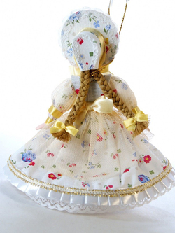 Кукла-подвеска Девочка Полианна