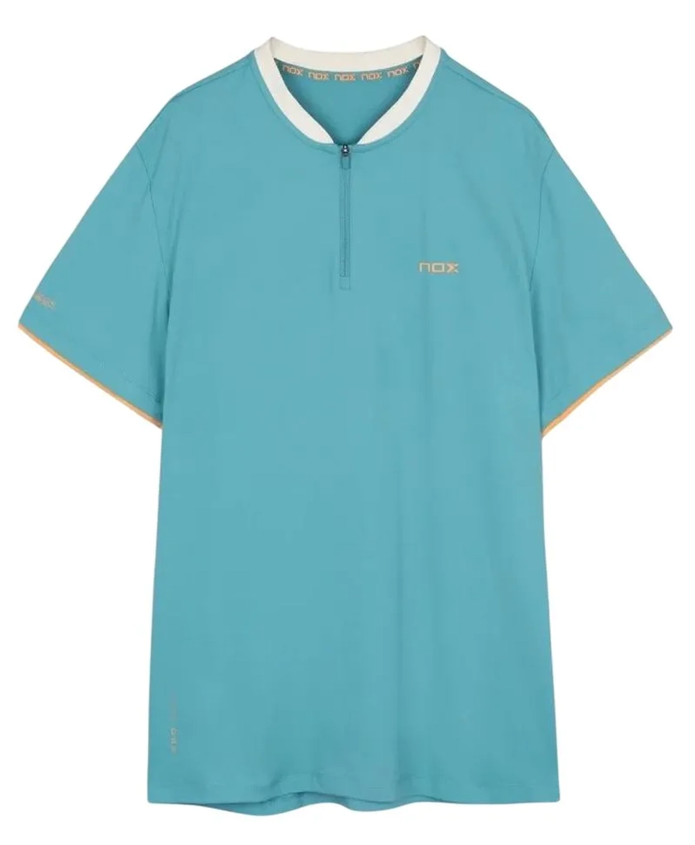 Теннисное поло NOX Pro Shirt - dusty turquoise