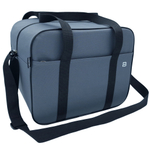 Сумка дорожная для ручной клади Pobedabags Стандарт серая 36 x 30 x 27 см