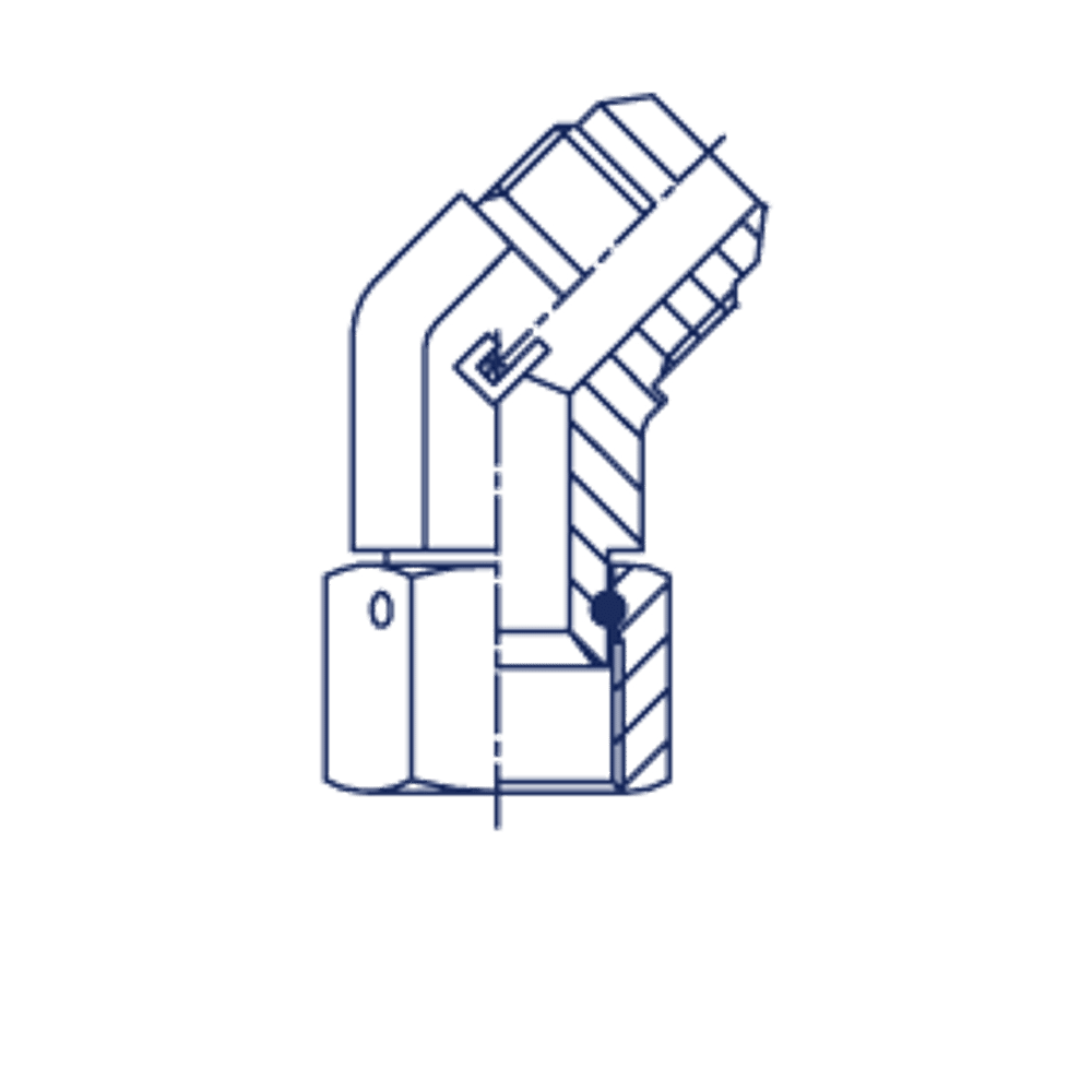 Соединение PN45 JIC 9/16