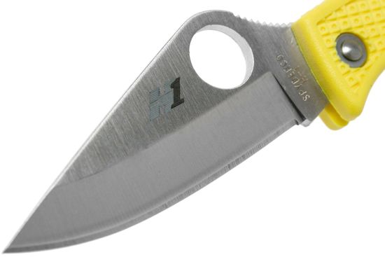 Складной нож Spyderco Ladybug LYLP3 c клинком из стали H1, рукоять FRN