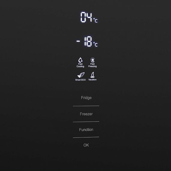 Холодильник MAUNFELD MFF200NFB Inverter