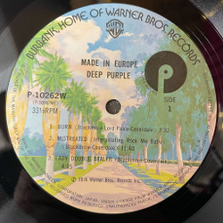 Винтажная виниловая пластинка LP Deep Purple Made In Europe (Japan 1976) (Obi) Lady Double Dealer