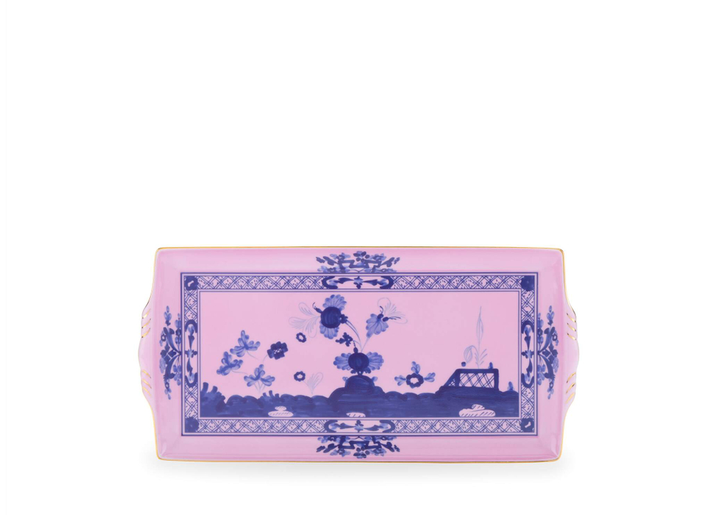 Поднос прямоугольный Richard Ginori Oriente Italiano Azalea (33.3 x 17.7 см)