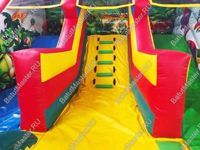 Коммерческий надувной батут Приключения динозавров