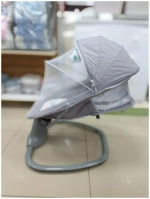 Электрокачели шезлонг Luxmom 08106 (серый)