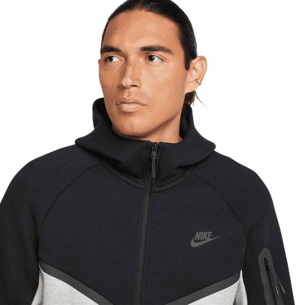 Баскетбольная толстовка Nike Tech Black and Gray Sweatshirt