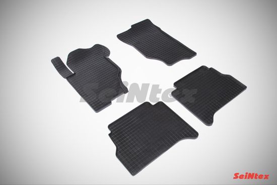 Резиновые коврики в салон Kia Sorento (2002-2009) "Сетка"