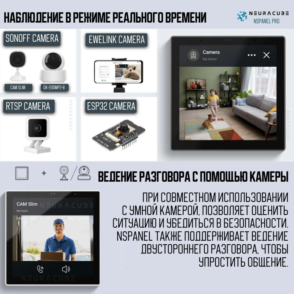 Панель управления Sonoff NSPanel PRO (White)