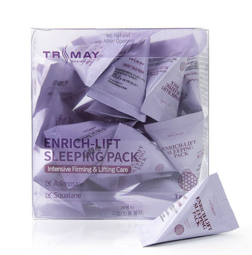 Маска для лица ночная с лифтинг эффектом TRIMAY Enrich-Lift Sleeping Pack 3  гр