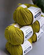 -60% Merino Extrafine Aran 5x50g — chartreuse