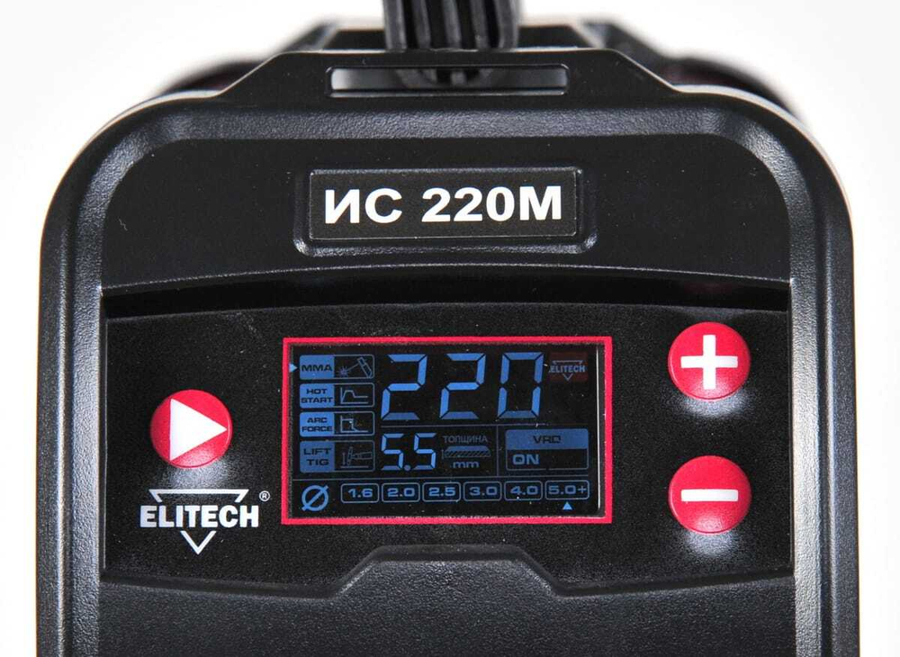 Сварочный инвертор ELITECH ИС 220М E1703.018.00