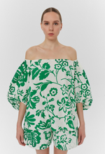 Блуза, зелёный