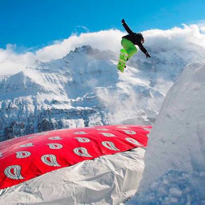 Надувная подушка «FreestyleBag» для фристайла и экстрим-прыжков, 12×8×3 м