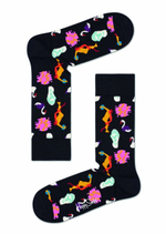 Носки унисекс Park Sock с парковыми скульптурами (Размер: 29) (Цвет: черный)