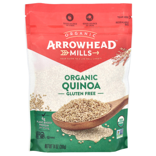 Arrowhead Mills, Органическая квиноа, 14 унций (396 г)