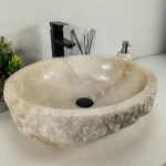 Раковина из оникса Erozy White EO-64402 51*43*15 0168