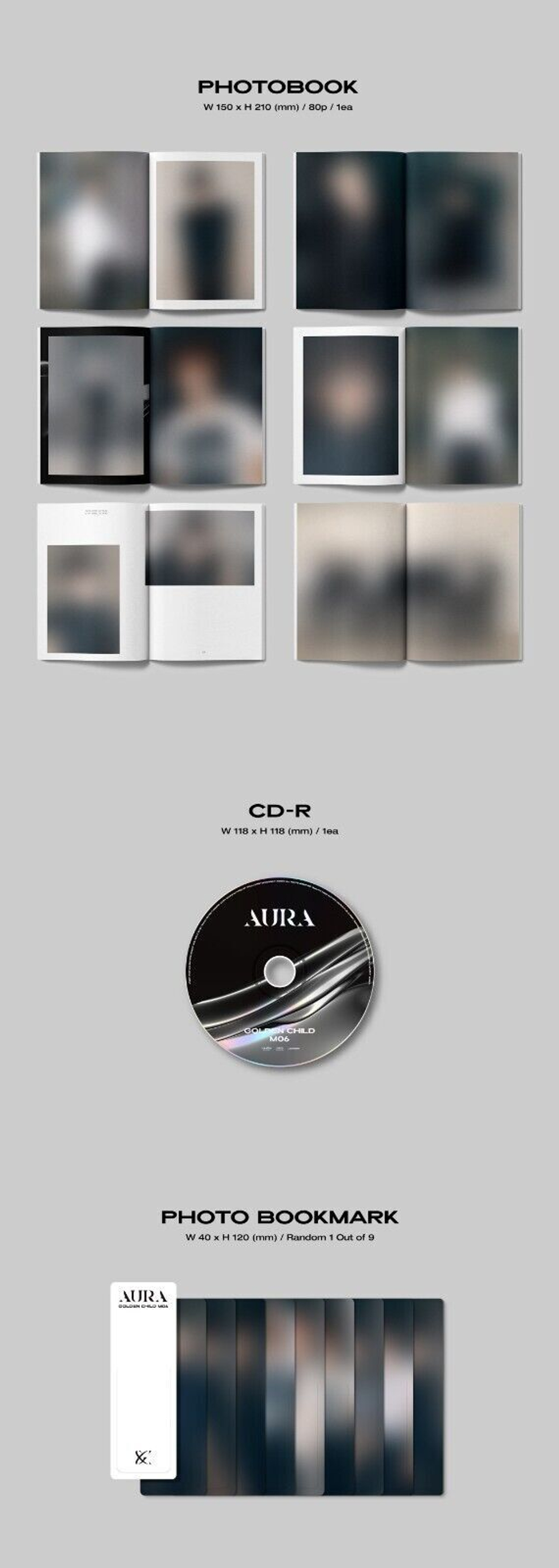 GOLDEN CHILD - AURA (Photobook ver.)