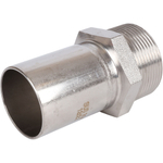 ROMMER Вставка с НР 42x1 1/2" из нержавеющей стали прессовой