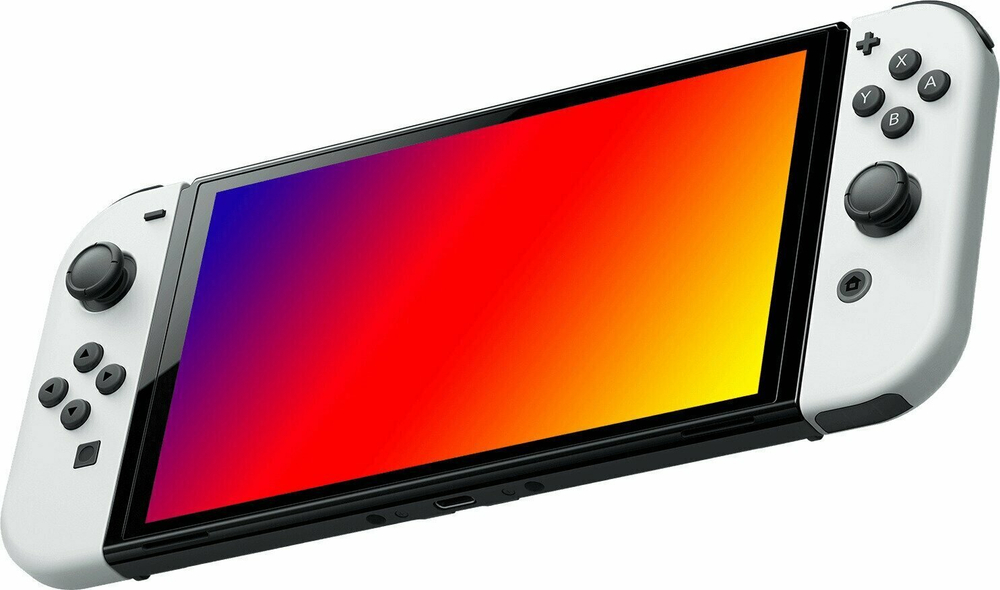 Игровая приставка Nintendo Switch OLED 64 ГБ, без игр, белый