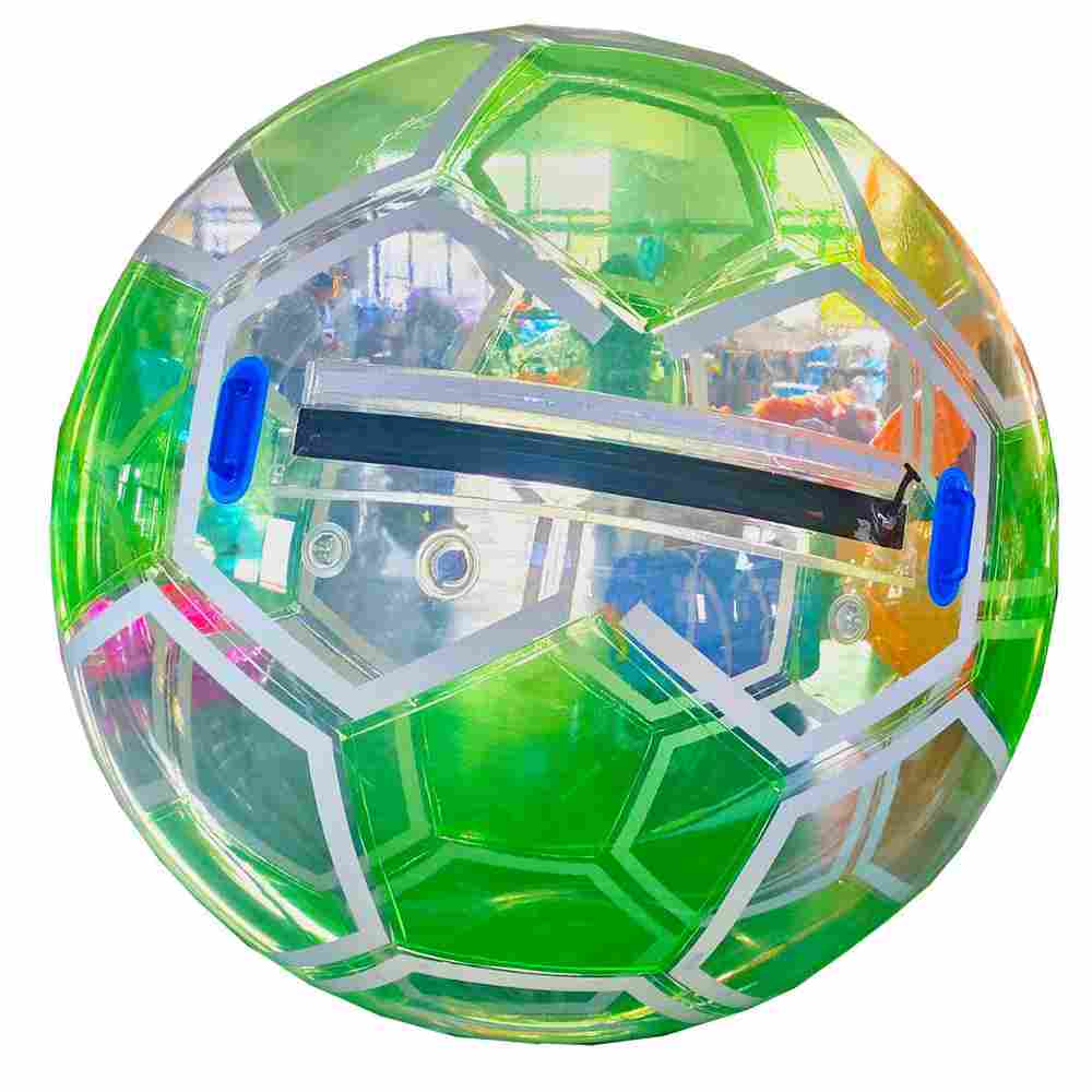 Аттракцион Водный шар ПВХ «Футбольный мяч Зеленый», 2*2*2 м