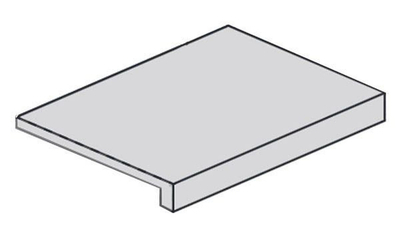 Ступень Фронтальная Surface Steel Scalino Frontale 60Нат/Ретт