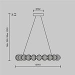 Подвесной светильник Maytoni MOD555PL-L26CH4K