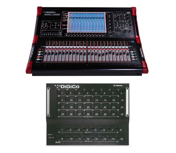 DiGiCo SD9 D-RACK SYSTEM, ОДИН БП