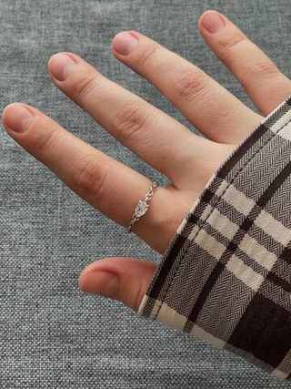 Кольцо-цепочка Drop