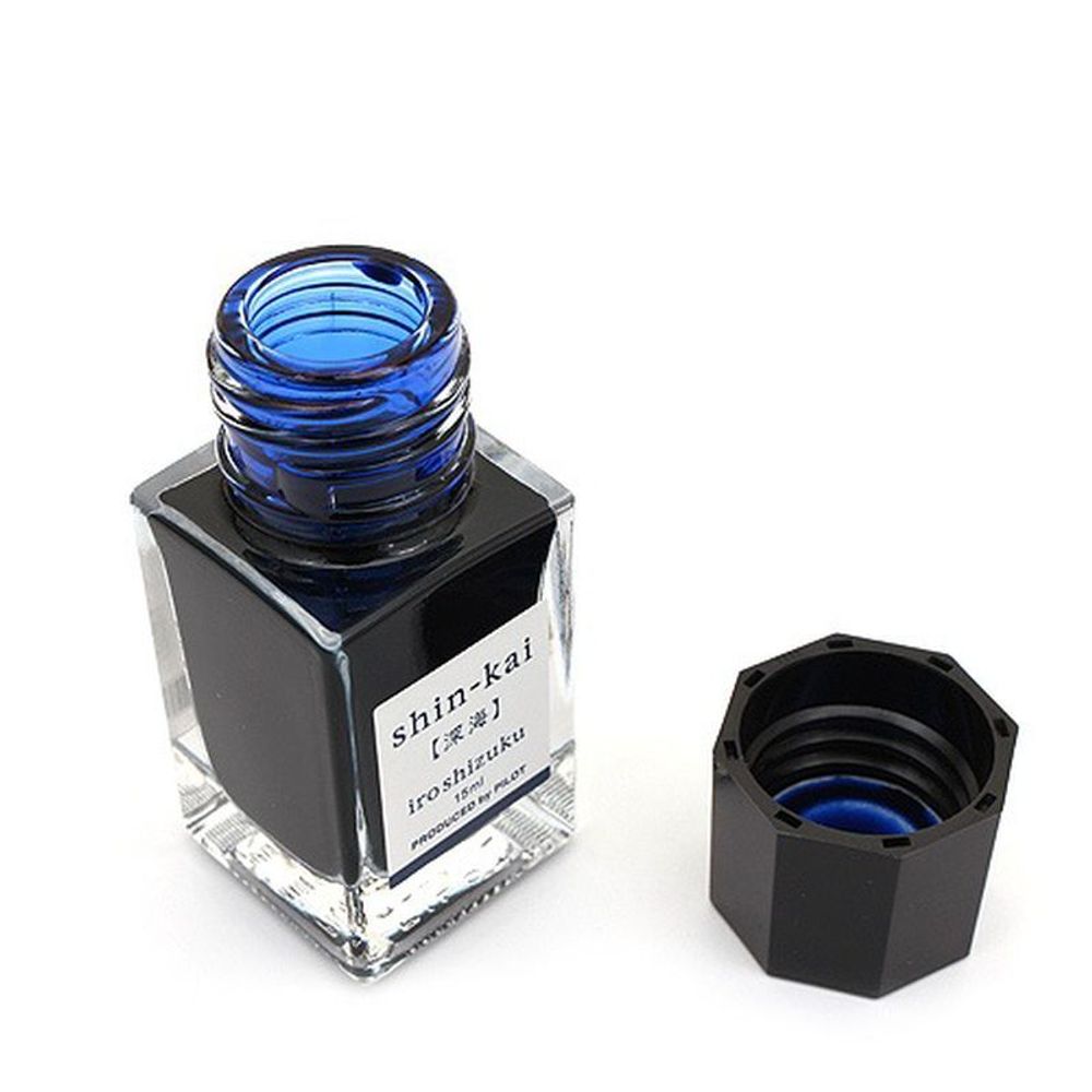 Чернила Pilot Iroshizuku Shin-kai темно-синие (INK-15-SNK)