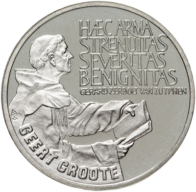 НИДЕРЛАНДЫ, 1990, 2,5 ЭКЮ [МОНЕТОВИДНЫЙ ЖЕТОН]