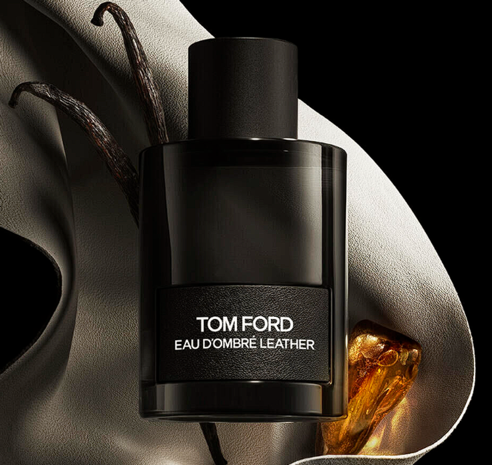 Tom Ford Eau d'Ombré Leather 100 мл (Коробка парфюма без слюды, парфюм новый, распаковка для фото)