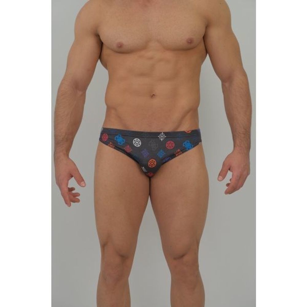 Мужские слипы черные Boefje VB-43665