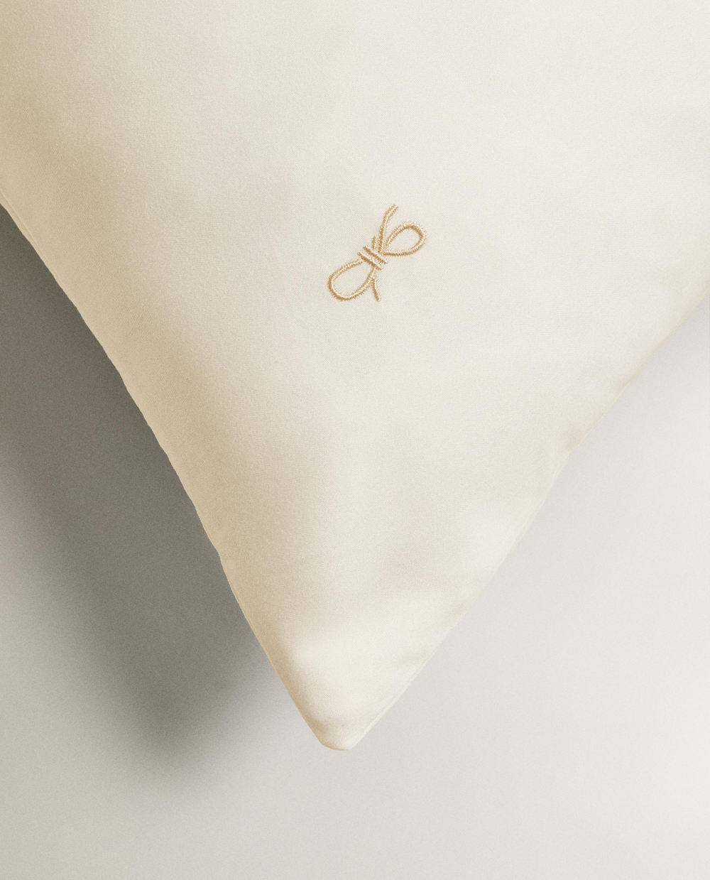 Наволочка Zara Home сатин, хлопок 100%, однотонный, 5187/091